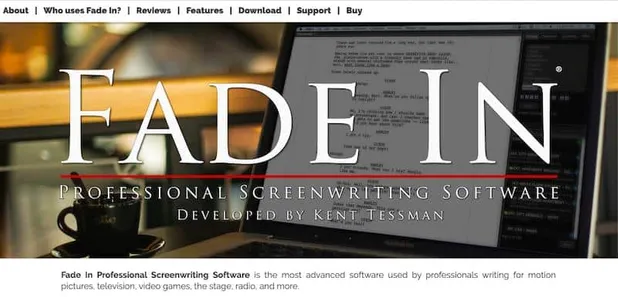 Phần mềm viết kịch bản tốt nhất: Fade In