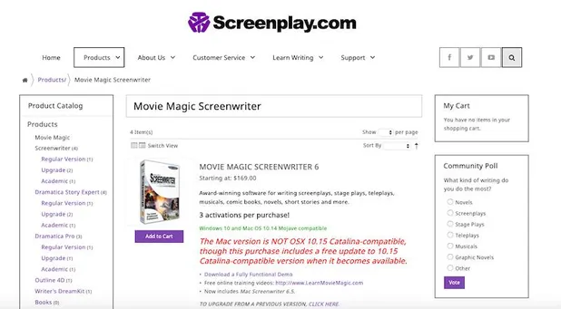 Phần mềm viết kịch bản tốt nhất: Movie Magic