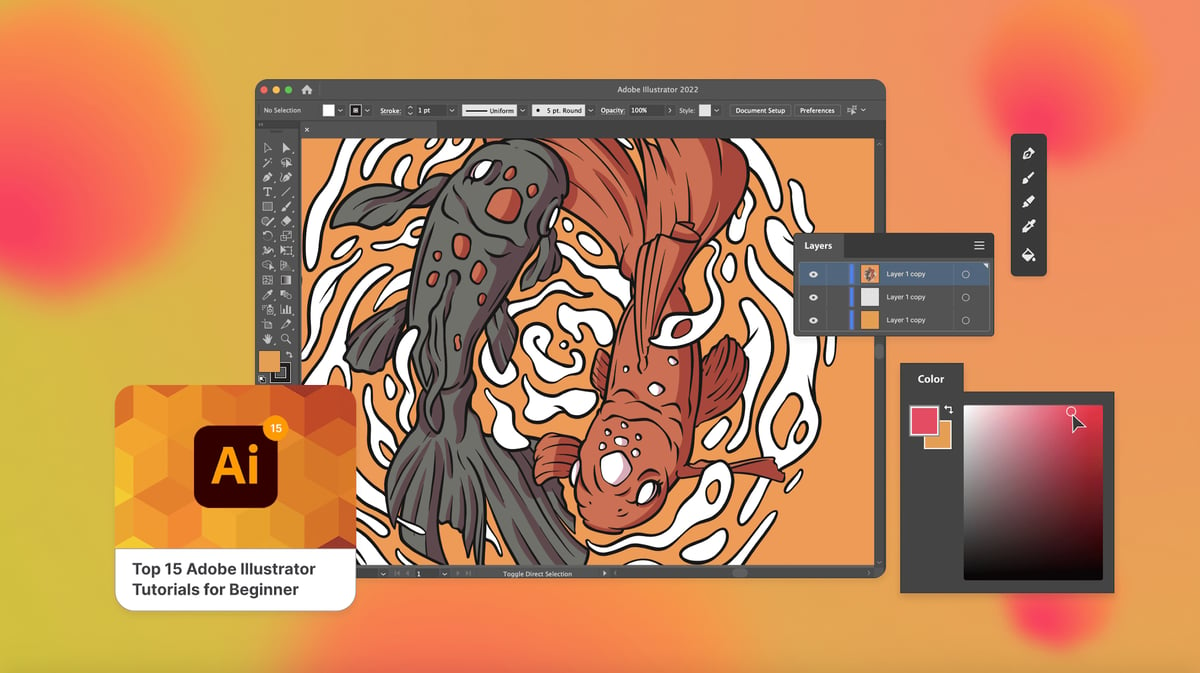 Getting Started with Illustrator: Top 15 Adobe Illustrator Tutorials for Beginners
