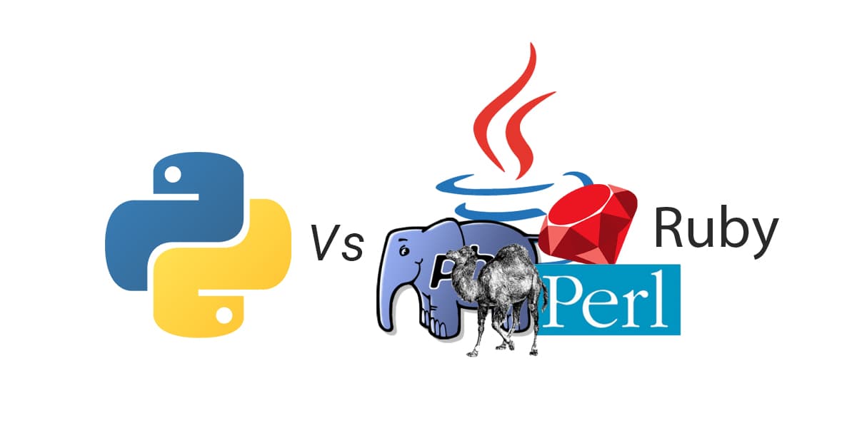 So sánh Python với PHP, Java, Ruby, Perl | TeckTrending
